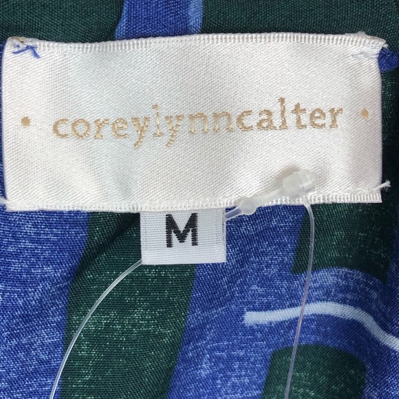 NWT Corey Lynn Calter Geometric Structured Tank - Picture 8 of 10